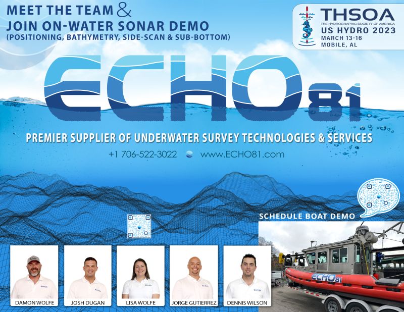 US Hydro Conference ECHO81 Subsea Survey Equipment Rental & Sales
