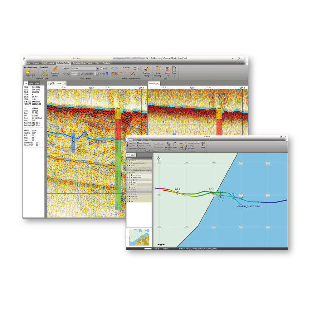 Innomar ISE Processing Software ECHO81 is Premier Supplier of Underwater Survey Technologies Rental Sales Training Offshore Hydrography Geophysics.