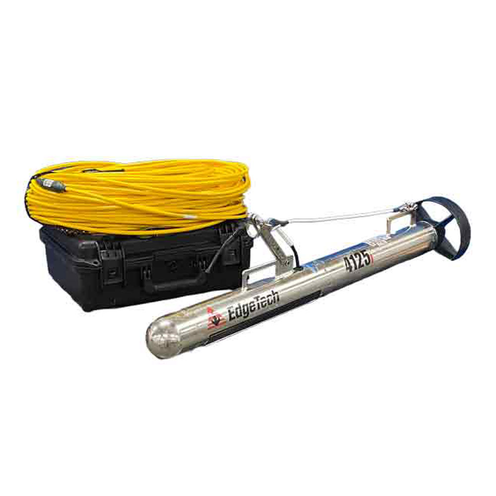 ECHO81 EdgeTech 4125i Dual Frequency Towfish. ECHO81 is a Premier Supplier of Underwater Survey Technologies Rental Sales Training Offshore Hydrography Geophysics.