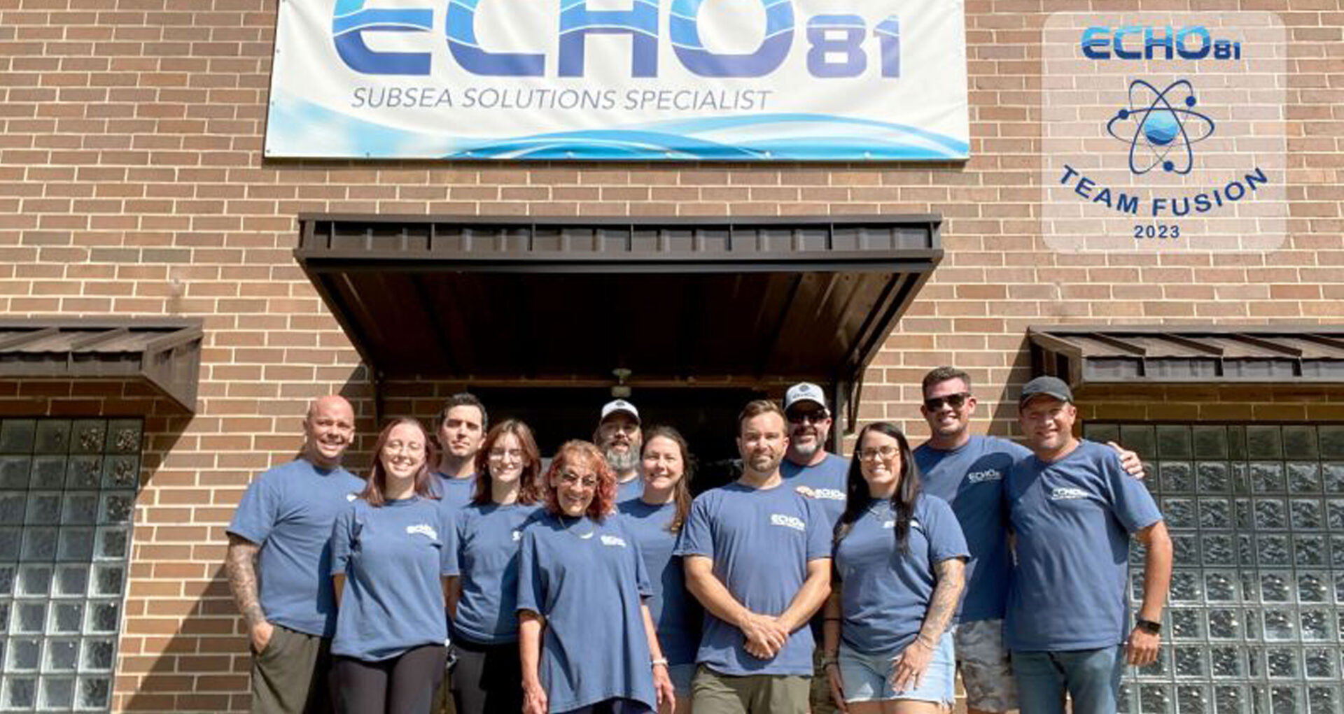ECHO81 Team Fusion 2023. ECHO81 is Premier Supplier of Underwater Survey Technologies Rental Sales Training Offshore Hydrography Geophysics.
